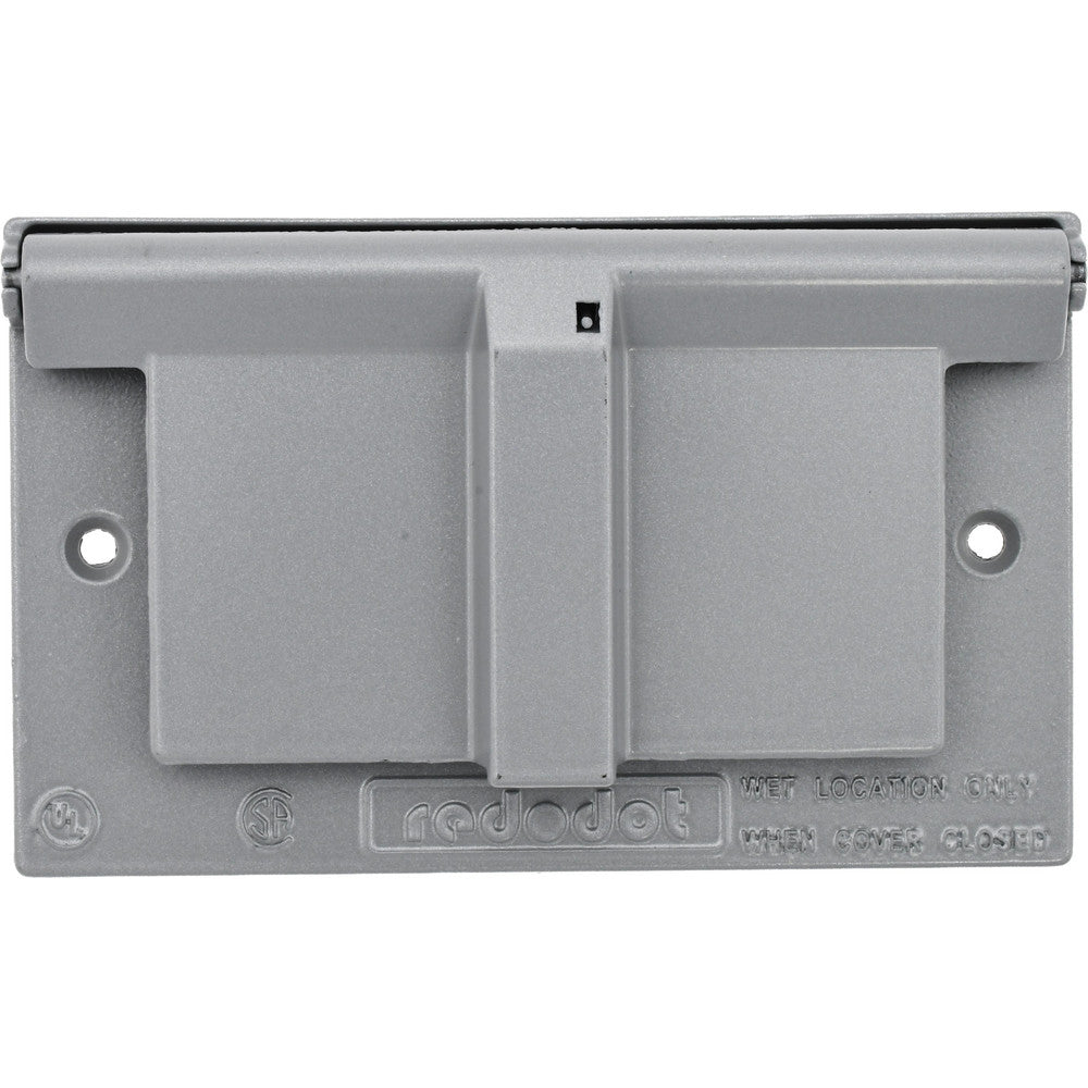 Value Collection BD-17688 GFCI Receptacle Electrical Box Cover Stainless Steel