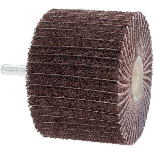 Value Collection 898011 Mounted Flap Wheel 3" Dia, 2" Face Width, 180 Grit, Aluminum Oxide