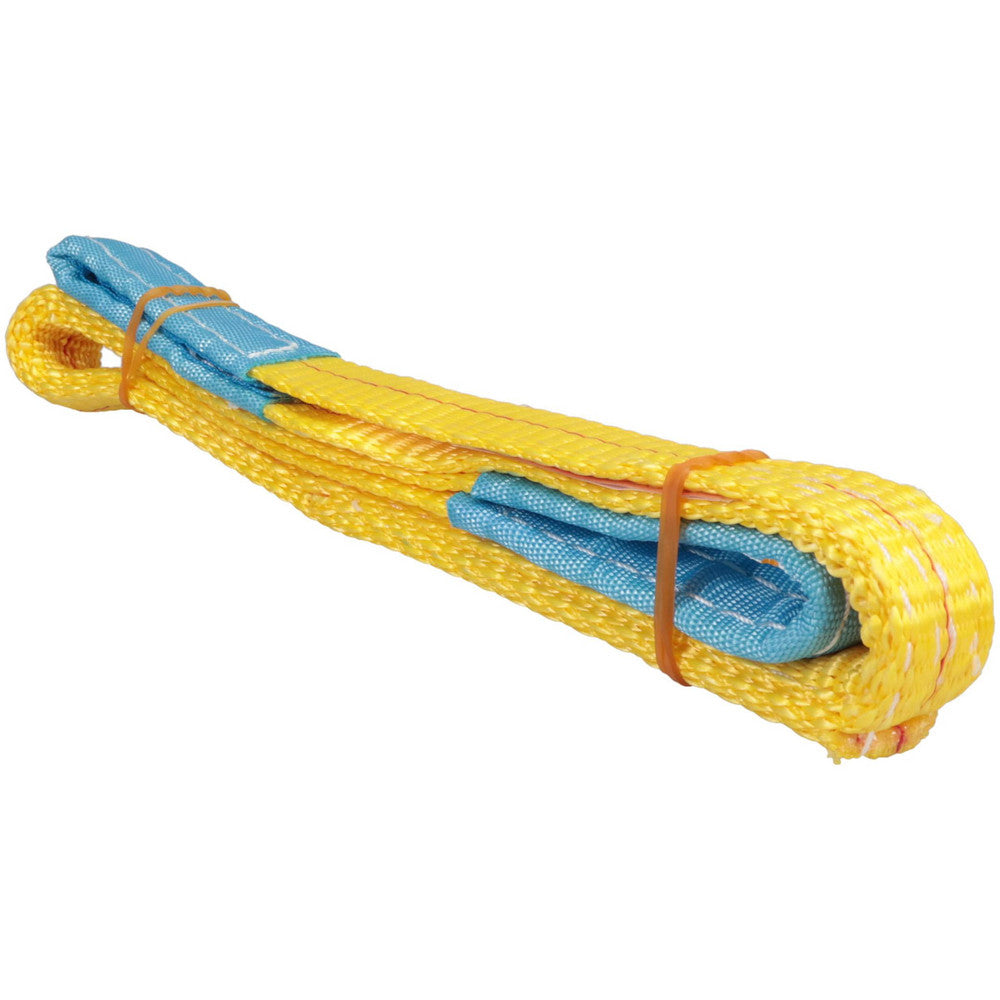 Value Collection WS-MH-SLNG1-129 Flat Eye & Eye, Type 3 Web Sling 3' Long, Polyester