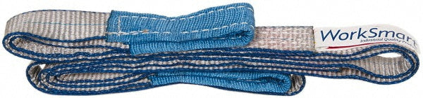 Value Collection WS-MH-SLNG1-236 Flat Eye & Eye, Type 3 Web Sling 7' Long, Polyester