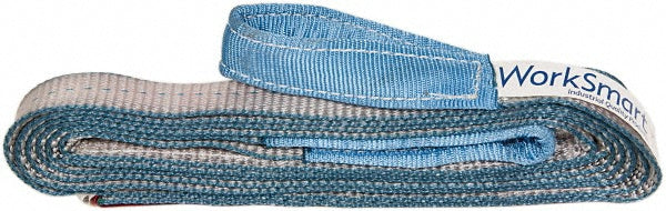 Value Collection WS-MH-SLNG1-239 Flat Eye & Eye, Type 3 Web Sling 10' Long, Polyester