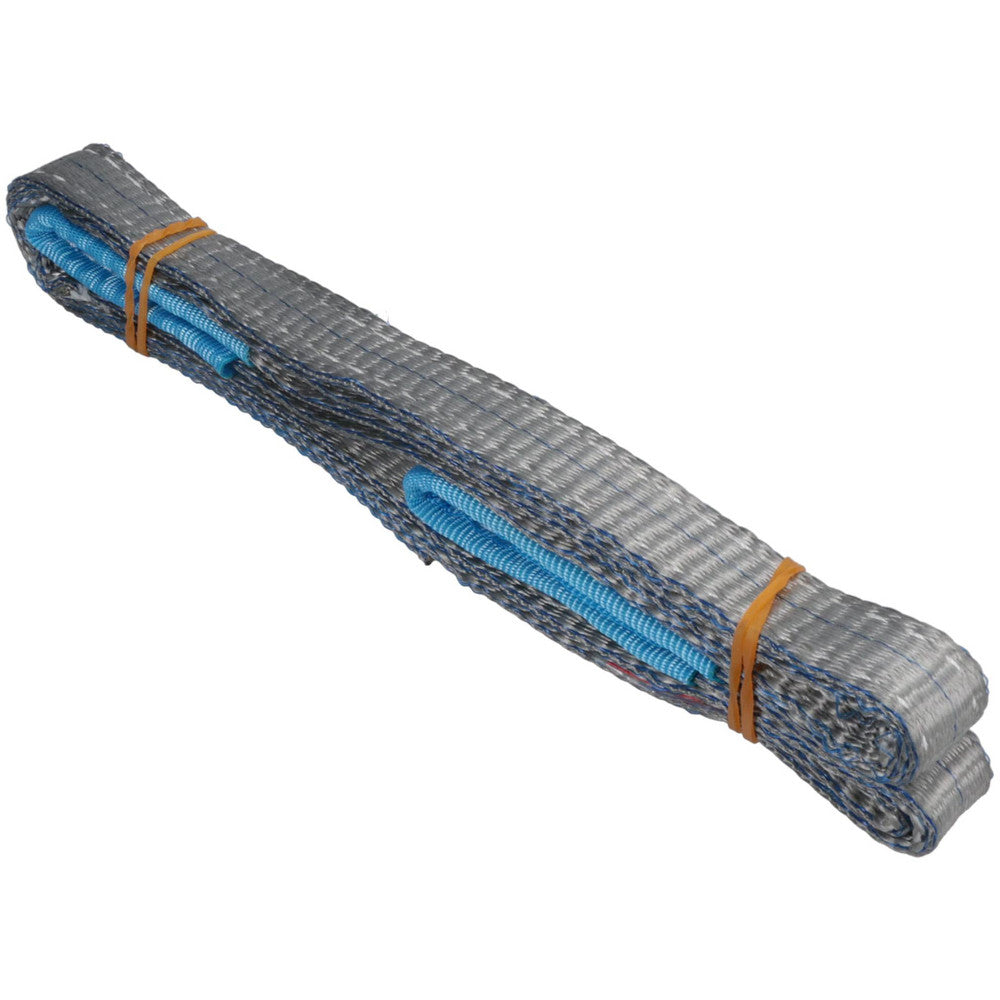 Value Collection WS-MH-SLNG1-276 Flat Eye & Eye, Type 3 Web Sling 4' Long, Polyester