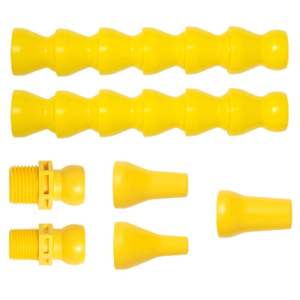 Loc-Line 56863 1 Piece, 13" Hose Length, 1/2, 1/4 & 3/8" Nozzle Dia, 1/2" Hose ID, Coolant Hose