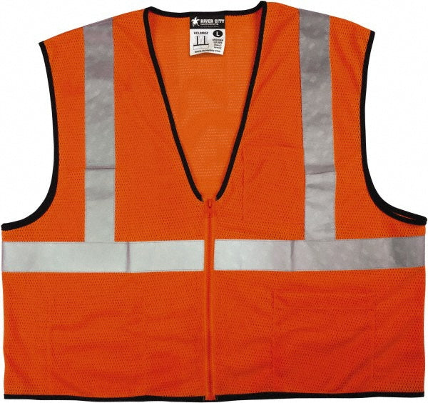 MCR Safety VCL2MOZL High Visibility Vest Large