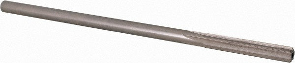 Alvord Polk 00324 Chucking Reamer 0.2510" Dia, 6" OAL, 1-1/2" Flute Length, Straight Flute, Straight-Cylindrical Shank, Cobalt Steel