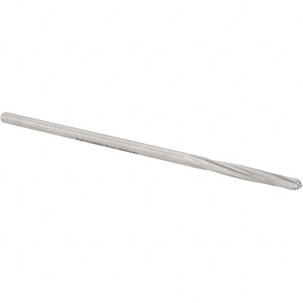 Alvord Polk 01056 Chucking Reamer 0.1260" Dia, 3-1/2" OAL, 7/8" Flute Length, Straight-Cylindrical Shank, HSS