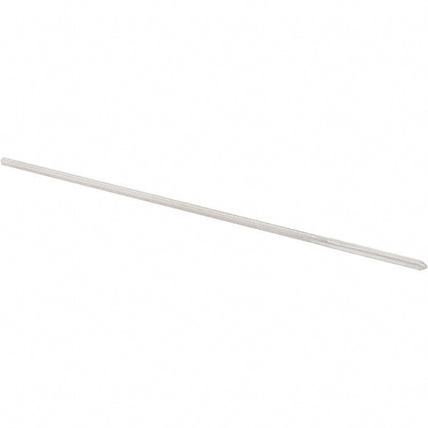 Alvord Polk 10040 Chucking Reamer 0.0480" Dia, 2-1/2" OAL, 1/2" Flute Length, Straight Flute, Straight-Cylindrical Shank, HSS