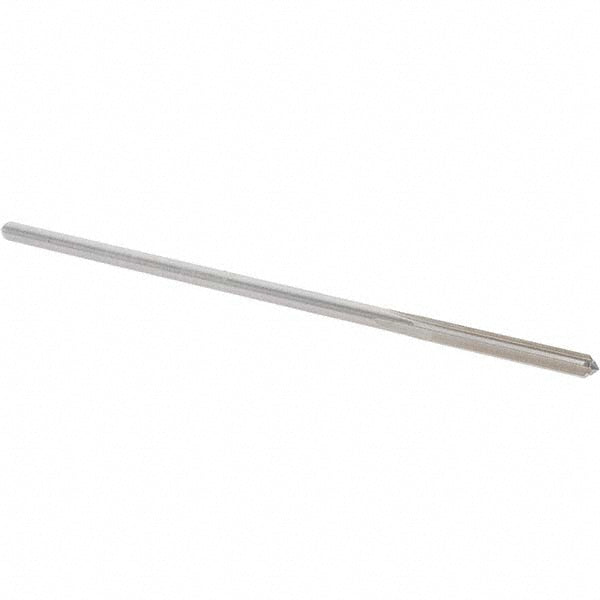 Alvord Polk 28185 Chucking Reamer 0.1190" Dia, Straight Flute, Straight-Cylindrical Shank, Cobalt Steel