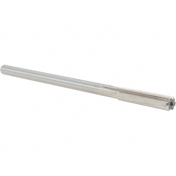 Alvord Polk 10588 Chucking Reamer 0.3200" Dia, 6" OAL, 1-1/2" Flute Length, Straight Flute, Straight-Cylindrical Shank, HSS