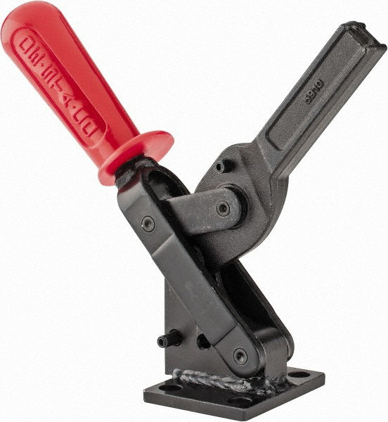 De-Sta-Co 5910 Manual Hold-Down Toggle Clamp Vertical, 1,600.64 lb Capacity, Solid Bar, Flanged Base