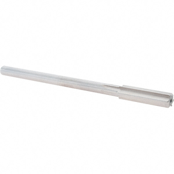 Alvord Polk 10896 Chucking Reamer 0.4740" Dia, 8" OAL, 2" Flute Length, Straight Flute, Straight-Cylindrical Shank, HSS