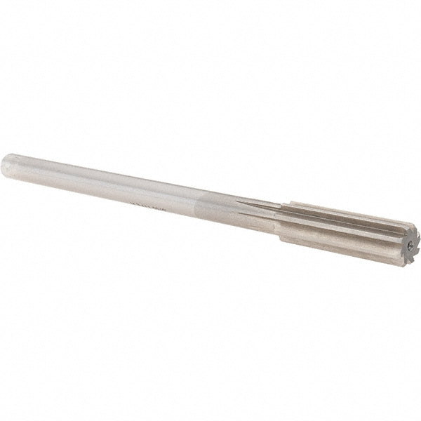 Alvord Polk 22035 Chucking Reamer 0.5750" Dia, Straight Flute, Straight-Cylindrical Shank, HSS