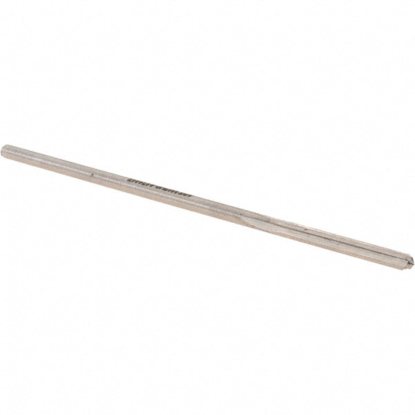 Alvord Polk 28128 Chucking Reamer 0.0920" Dia, Straight Flute, Straight-Cylindrical Shank, Cobalt Steel