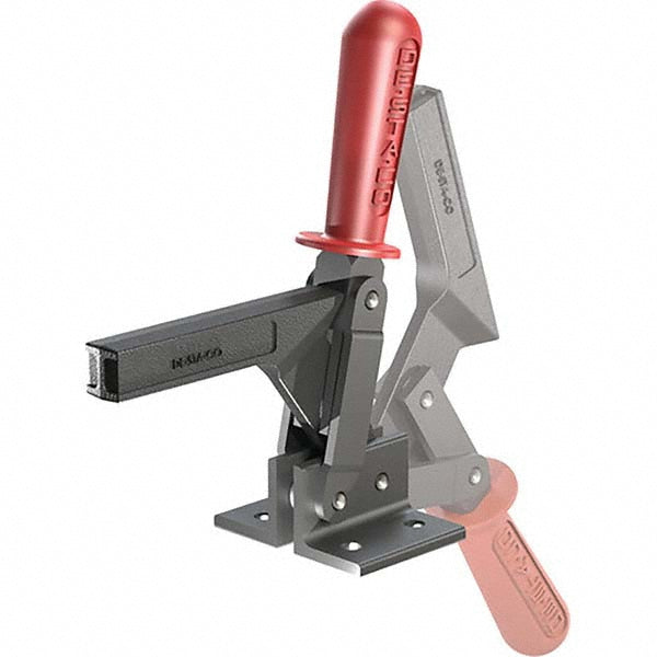 De-Sta-Co 5110 Manual Hold-Down Toggle Clamp Vertical, 1,146.53 lb Capacity, Solid Bar, Flanged Base