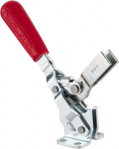 De-Sta-Co 207-U-L Manual Hold-Down Toggle Clamp Vertical, 375.43 lb Capacity, U-Bar, Flanged Base