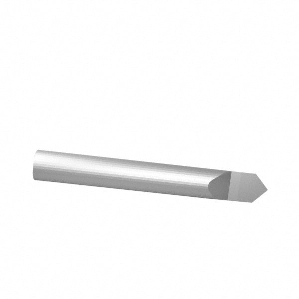 Scientific Cutting Tools, Inc. EN250-90 Engraving Cutter 90 °, 0.009" Dia, 0.009" Tip Dia, Conical Point, Solid Carbide