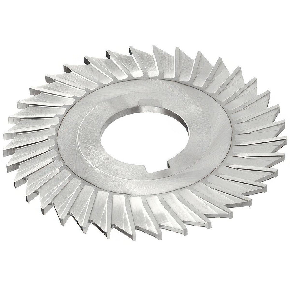 Keo 950-001-241 Straight Tooth Slitting Saw 4" Blade Dia, 1/8" Blade Thickness, 1" Arbor Hole Dia, 36 Teeth, High Speed Steel