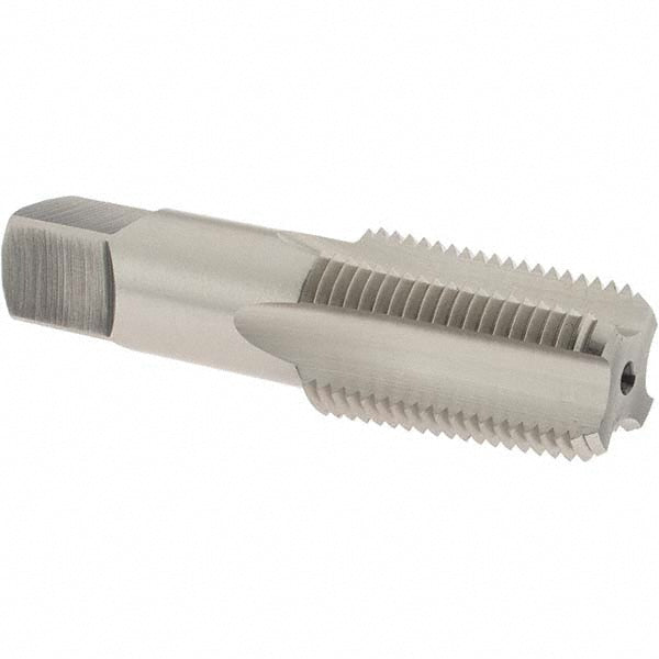 OSG 1200600900 Standard Pipe Tap 1/2-14, NPTF, 4 Flutes, High Speed Steel, Bright/Uncoated