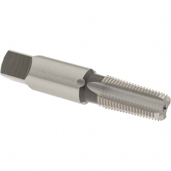 OSG 1200600100 Standard Pipe Tap 1/8-27, NPTF, 4 Flutes, High Speed Steel, Bright/Uncoated