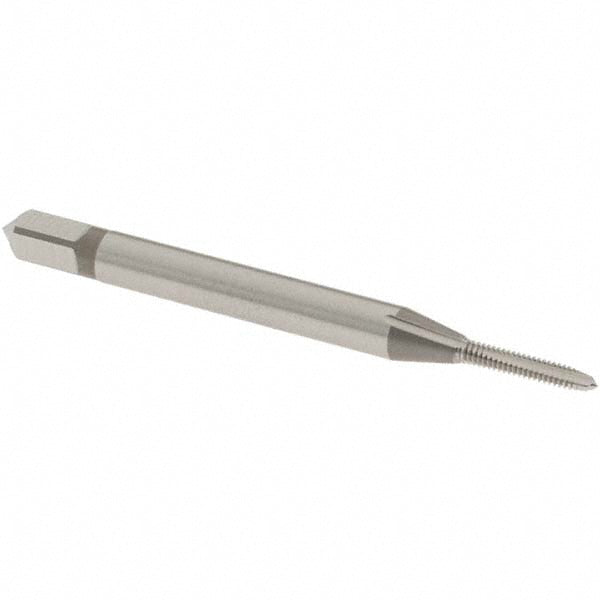 OSG 1978800 Straight Flute Tap M1.6x0.35 Metric Coarse, 3 Flute, Plug Chamfer, 6H Class of Fit, High-Speed Steel, Bright/Uncoated Finish