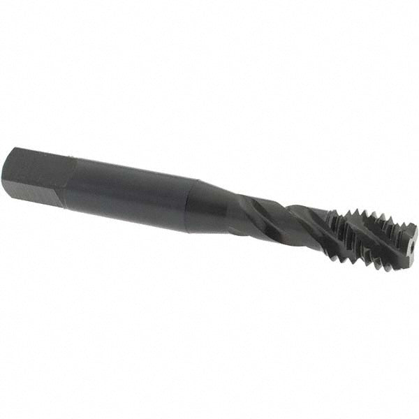 OSG 1302002201 Spiral Flute Tap 3/8-16, UNC, 3 Flute, Bottoming Chamfer, 3B Class of Fit, Vanadium High-Speed Steel, Oxide Finish