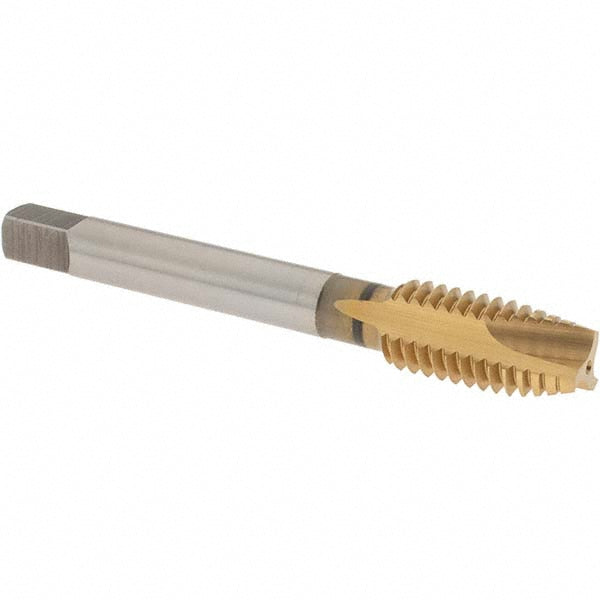 OSG 1232005 Spiral Point Tap 7/16-14 UNC, 3 Flutes, Plug Chamfer, 3B Class of Fit, HSS, TiN Coated