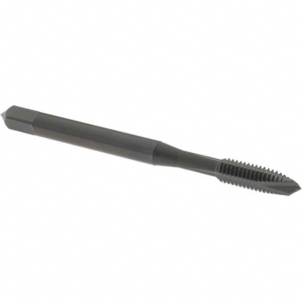 OSG 1214001 Spiral Point Tap #10-32 UNF, 3 Flutes, Plug Chamfer, 2B Class of Fit, HSS, Steam Oxide Coated