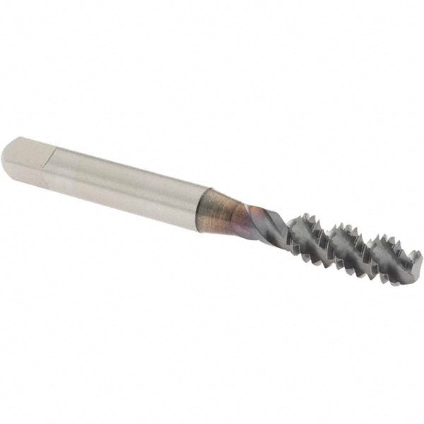 OSG 5003508 Spiral Flute Tap 1/4-20, UNC, 3 Flute, Bottoming Chamfer, 2B Class of Fit, High-Speed Steel, TiCN Finish