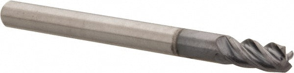 Kennametal 4047694 Corner Chamfer End Mill 1/8" Dia, 1/4" LOC, 4 Flute, 0.0150" Chamfer Width, Solid Carbide