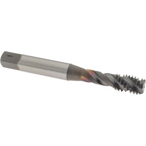 OSG 0137508 Spiral Flute Tap 5/16-18, UNC, 3 Flute, Bottoming Chamfer, 3B Class of Fit, Vanadium High-Speed Steel, TiCN Finish