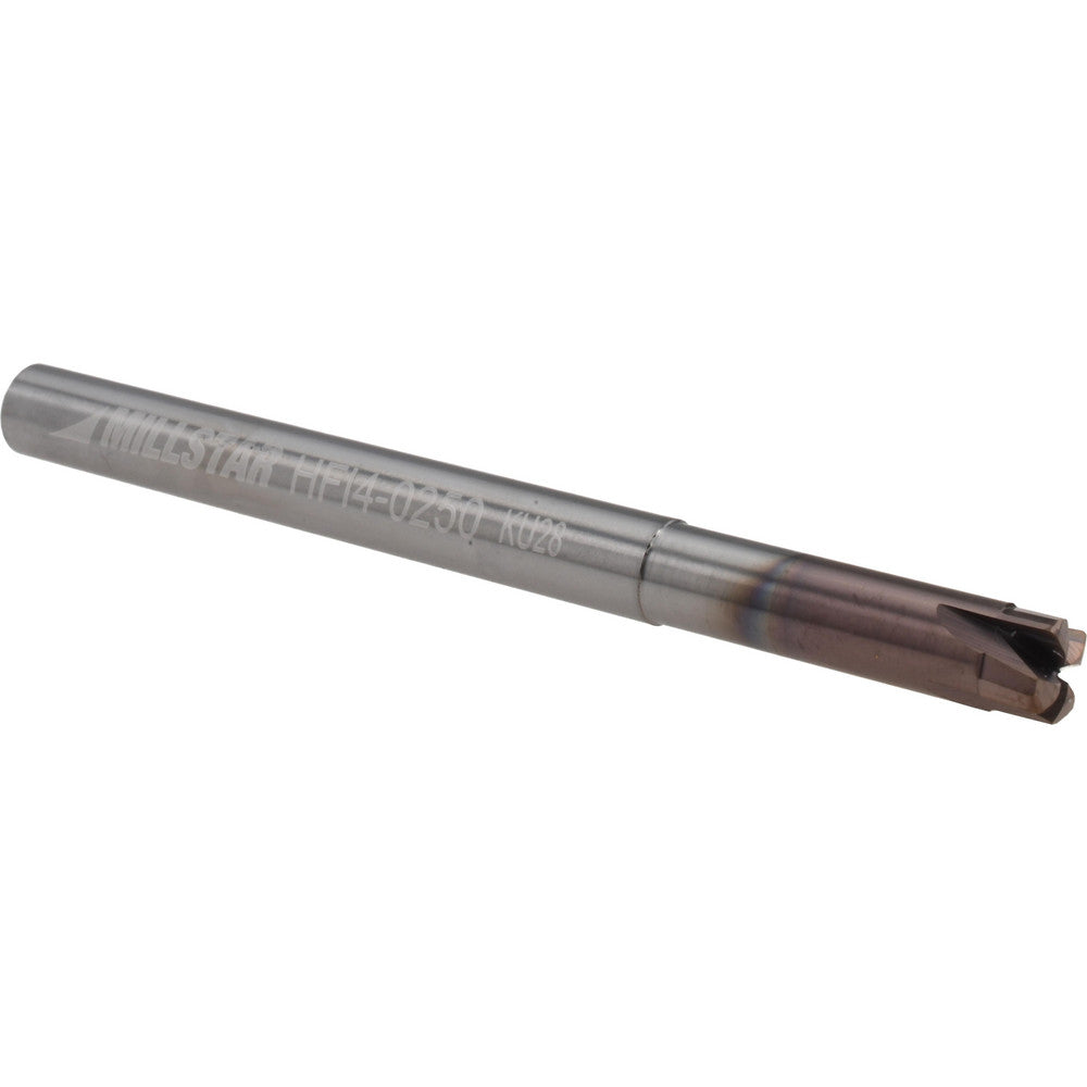 Millstar HFI40125HSN Corner Radius End Mill Head 1/8" Dia, 4 Flutes