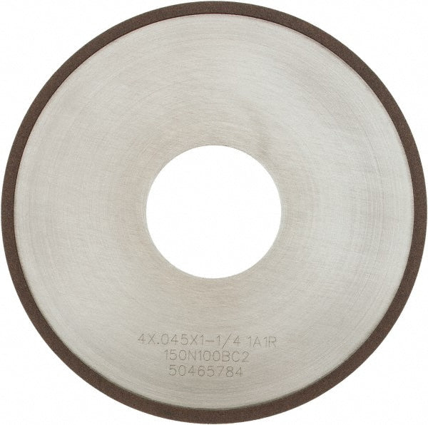Tru-Maxx RESIN-105 Cutoff Wheel Type 1A1R, 4" Dia, 0.045" Thick, 1-1/4" Hole, Diamond