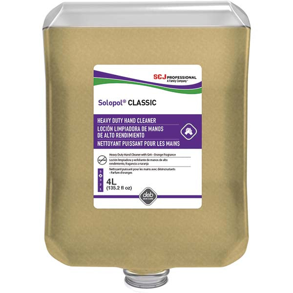 SC Johnson Professional SOL4LTR Solopol Classic 4L Cartridge, 4/case