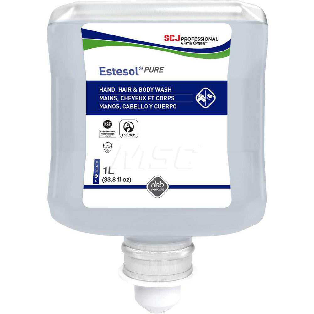 SC Johnson Professional PUW1L Estesol PURE Hand, Hair & Body Cleaner, 1L Cartridge, 6/case
