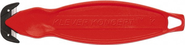 Klever Innovations KCJ-2R Box Cutter Recessed & Hook Blade, 6-1/4" Blade Length