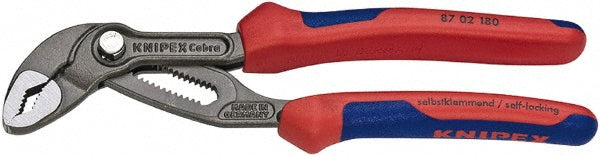 Knipex 87 02 180 Tongue & Groove Plier 1-1/2" Cutting Capacity, V-Jaw