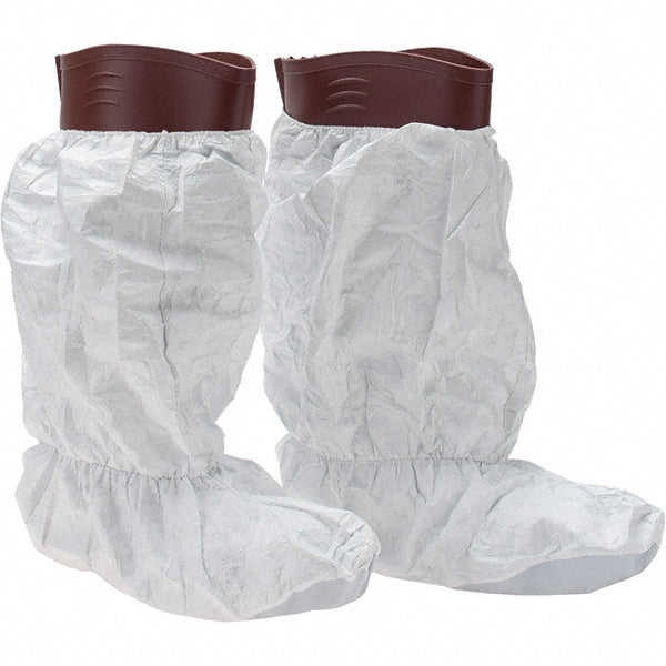 Dupont IC444SWHXL02000B Boot Cover Size 17, Non Chemical-Resistant, Tyvek IsoClean, White