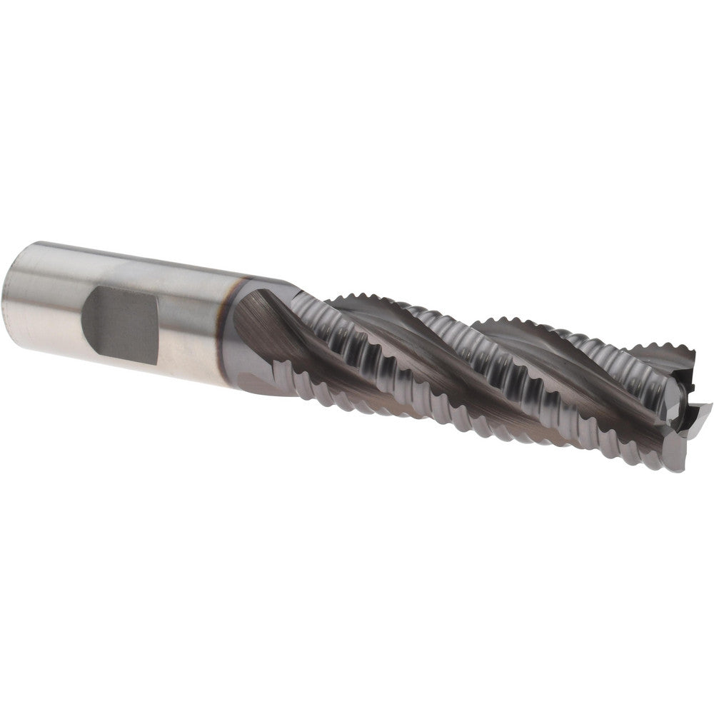 Hertel 44838936 Roughing End Mill 3/4" Dia, 4 Flute, Coarse Pitch, Single End, Cobalt