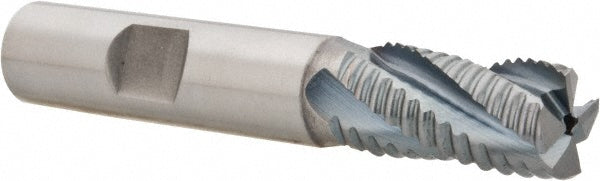 Hertel 44838951 Roughing End Mill 1/2" Dia, 4 Flute, Coarse Pitch, Single End, Cobalt