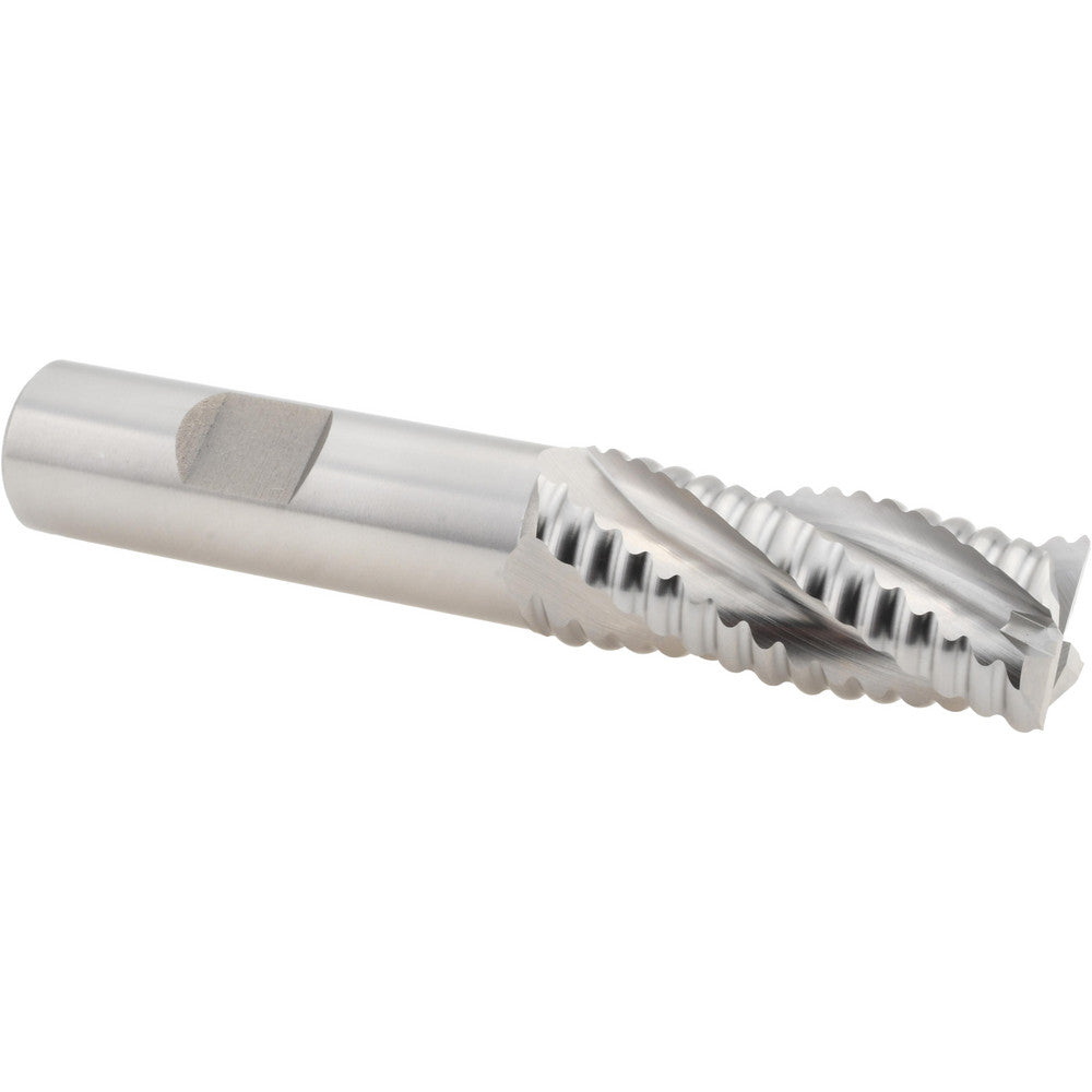 Hertel 44839223 Roughing End Mill 11/16" Dia, 4 Flute, Coarse Pitch, Single End, Cobalt