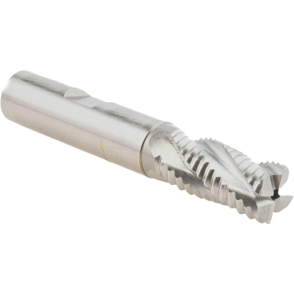 Hertel 44839413 Roughing End Mill 1/2" Dia, 4 Flute, Coarse Pitch, Single End, Cobalt