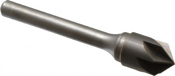 Keo 919-001-064 Countersink 1/2" Head Dia, 100.00 deg Included Angle, 6 Flute, Solid Carbide, Right Hand Cut