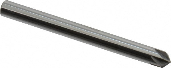 Keo 919-001-058 Countersink 3/16" Head Dia, 100.00 deg Included Angle, 6 Flute, Solid Carbide, Right Hand Cut