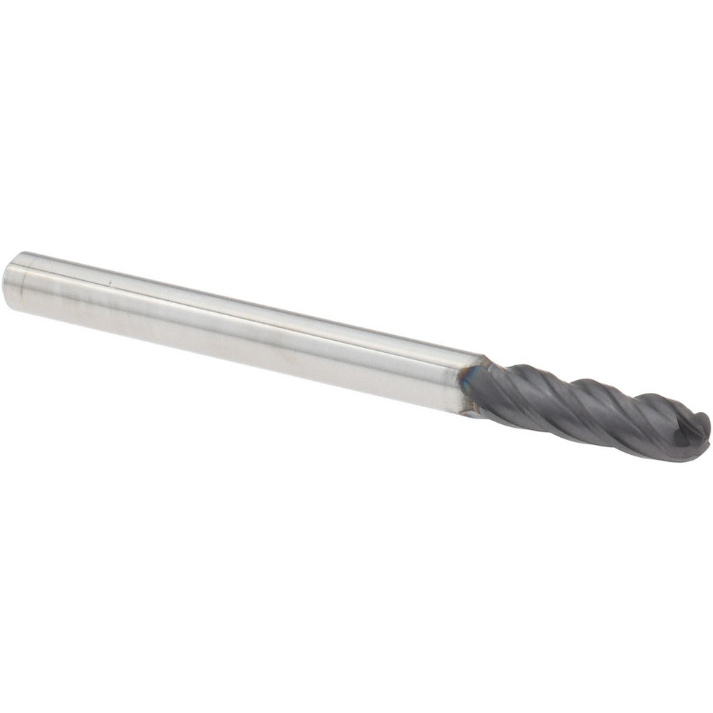 OSG HP441-1181-BN Ball End Mill 3.00 mm Dia, 10.00 mm LOC, 4 Flute, Solid Carbide