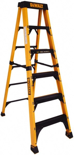 DeWALT DXL3810-06 5-Step Fiberglass Step Ladder 6' High