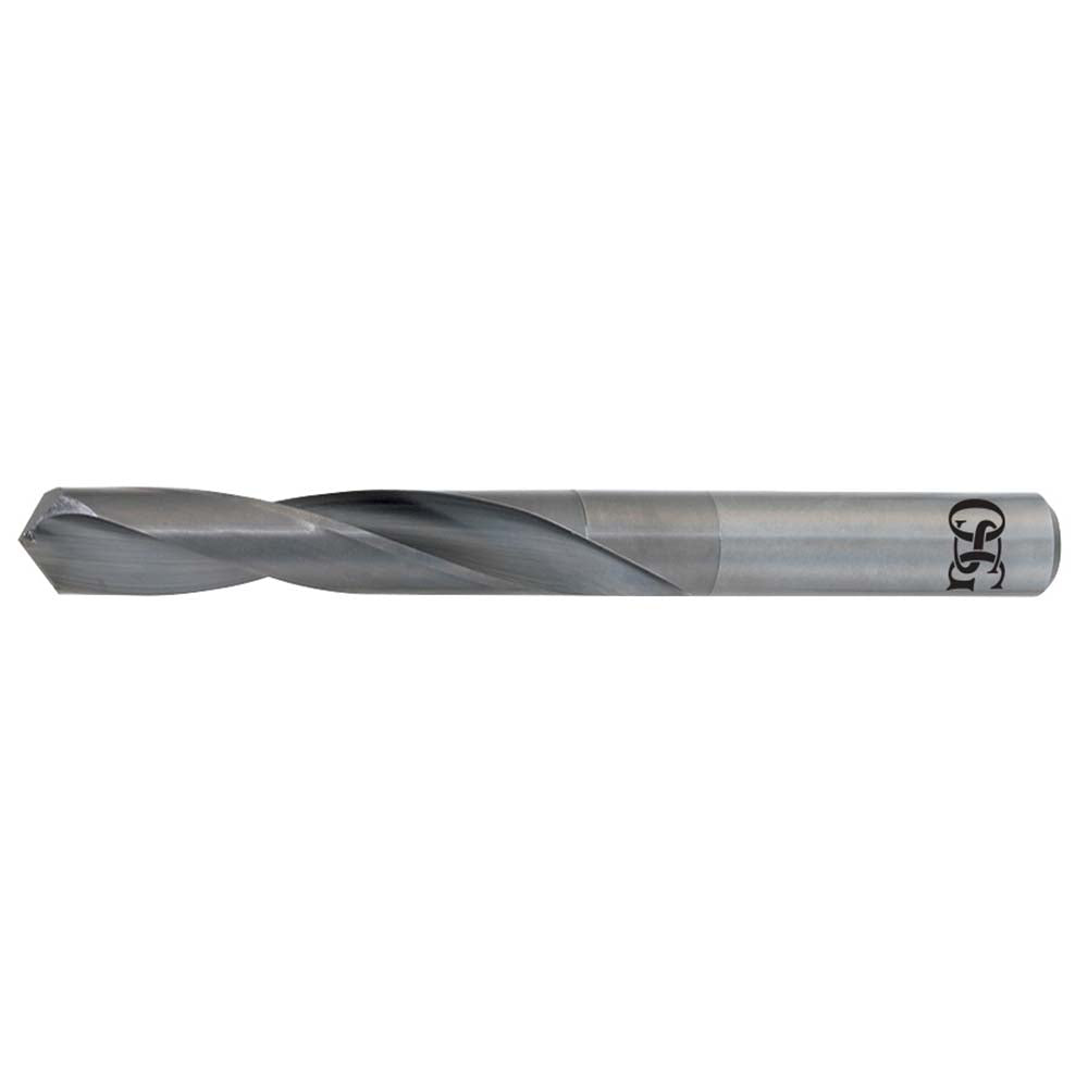 OSG 220-1285 Jobber Length Drill Bit #30 (0.1285) Dia, 118 deg, Solid Carbide