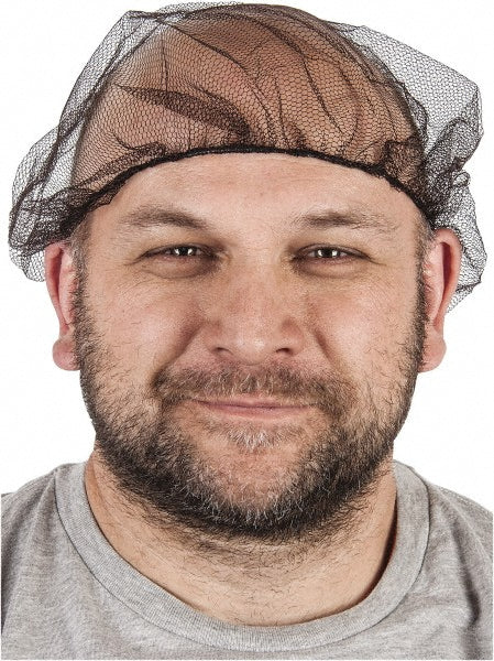 PRO-SAFE HA-NL-28BR-100PK Hairnet Brown, Size 28 in