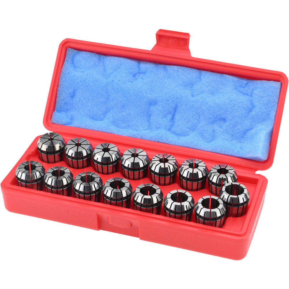 Accupro 785107 Collet Set 15 Pc, Series ER25, 3/16 to 5/8" Capacity