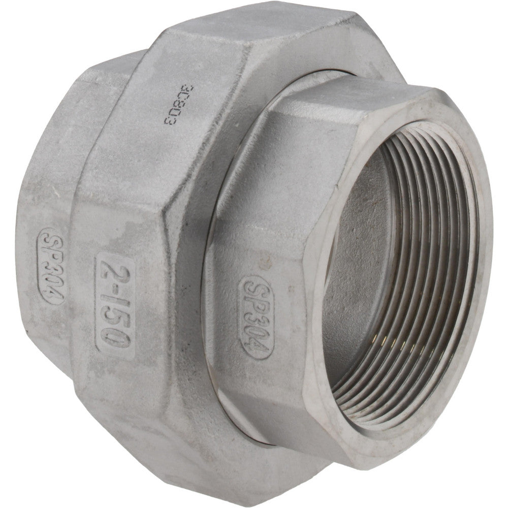 Value Collection 4CU-CFF2 Pipe Union 2" Fitting, 304 Stainless Steel