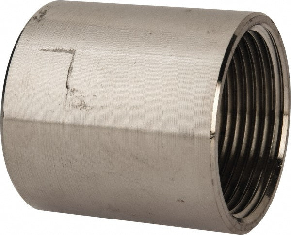 Value Collection 6SPU11/4 Pipe Coupling 1-1/4" Fitting, 316 Stainless Steel